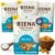 BIENA Chickpea Snacks – Crunchy Roasted Chickpeas – High Fiber Vegan Protein Snacks for Adults and Kids – 4-Pack, 5 Ounce Bags – Sea Salt